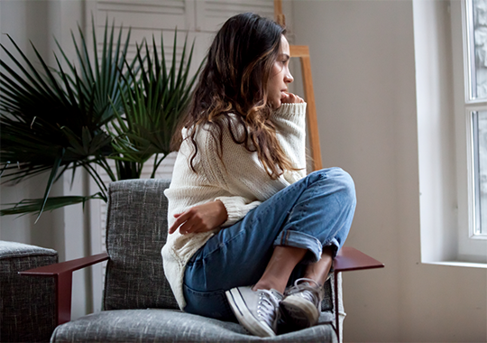 Close up of man with facial hair sleeping