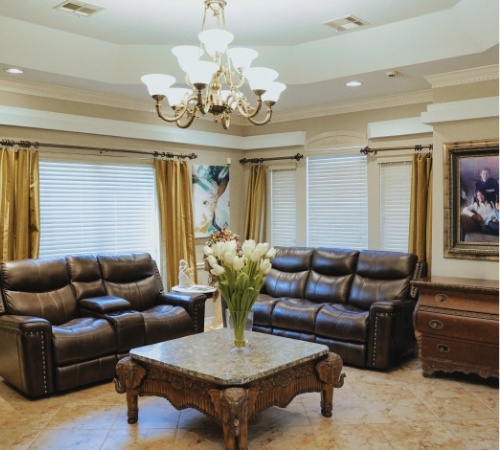 Reception area in Owasso dental office