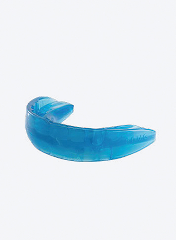 Smooth blue oral appliance